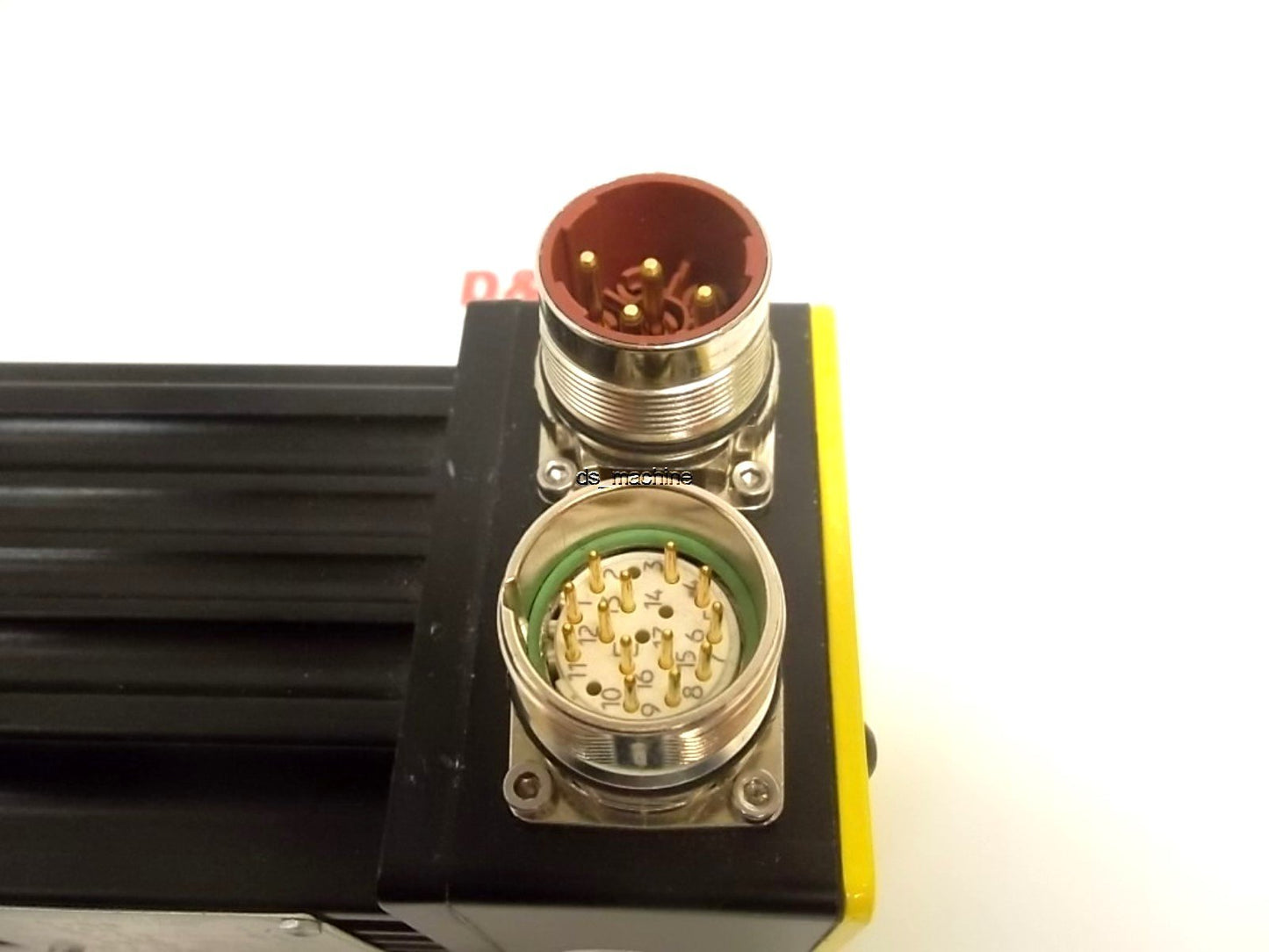 Used Parker N0343FQ-NPSN Brushless Servo Motor 340V, 4.59A, 6800RPM, NEMA-34, 1/2"-OD