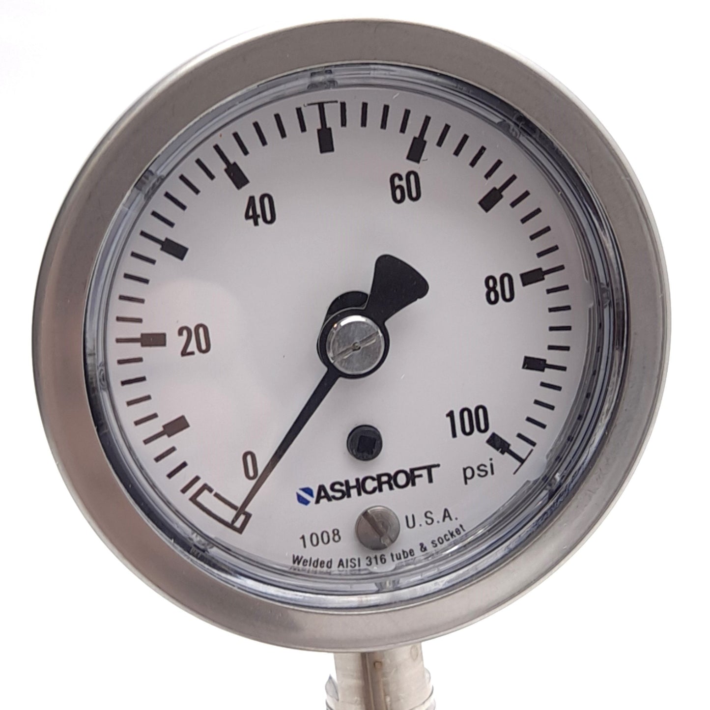 Used Tescom 44-2262-242-010 Regulator, 0-100psig Outlet, 400psig Inlet, 1/4in NPTF