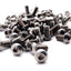 Used Lot of 100 80/20 3690 Button Head Socket Cap Screw 1/4-20 x .500"