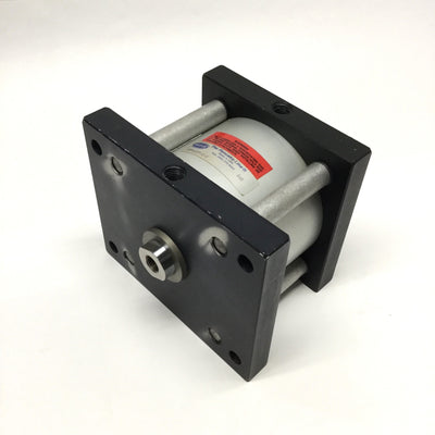 Used Fabco-Air UHP4X1FF-K-V Hi-Power Pancake Line Air Cylinder 4" Bore, 1" Stroke