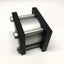 Used Fabco-Air UHP4X1FF-K-V Hi-Power Pancake Line Air Cylinder 4" Bore, 1" Stroke