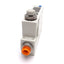 Used SMC PFM725S-N7-B Digital Flow Switch, 0.5-25 l/min, PNP Output, 0.75MPa, 24VDC