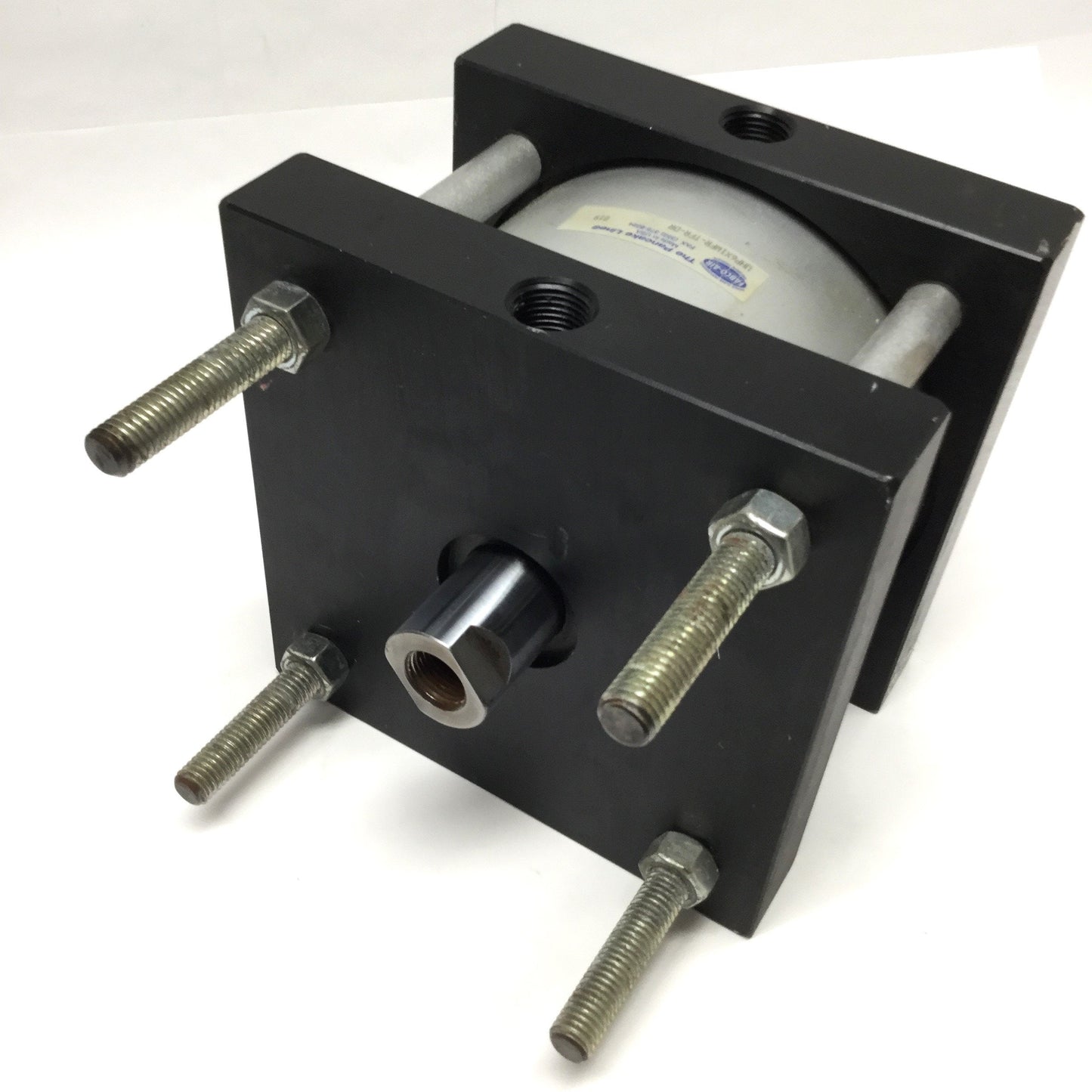 Used Fabco-Air UHP6X1WFR-TFR-DR Hi-Power Double Rod Cylinder 6" Bore, 1" Stroke