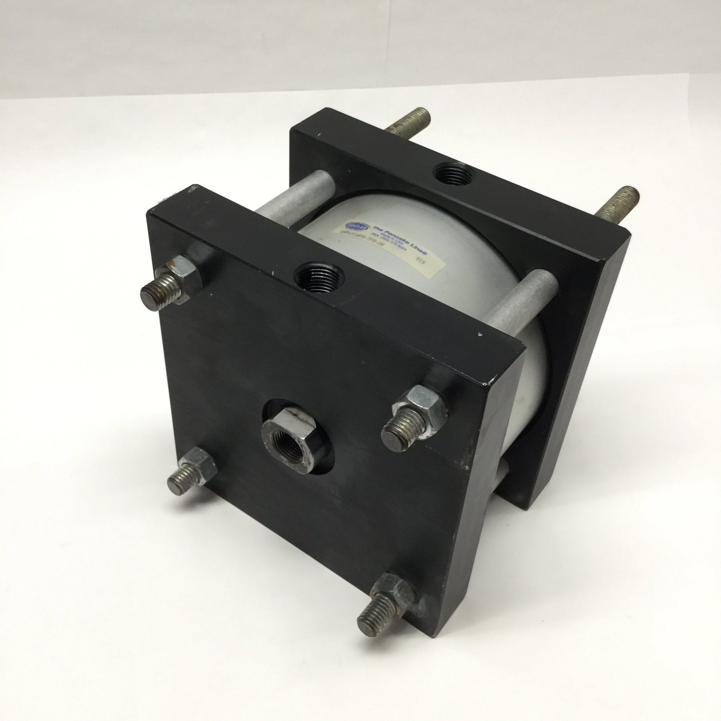 Used Fabco-Air UHP6X1WFR-TFR-DR Hi-Power Double Rod Cylinder 6" Bore, 1" Stroke