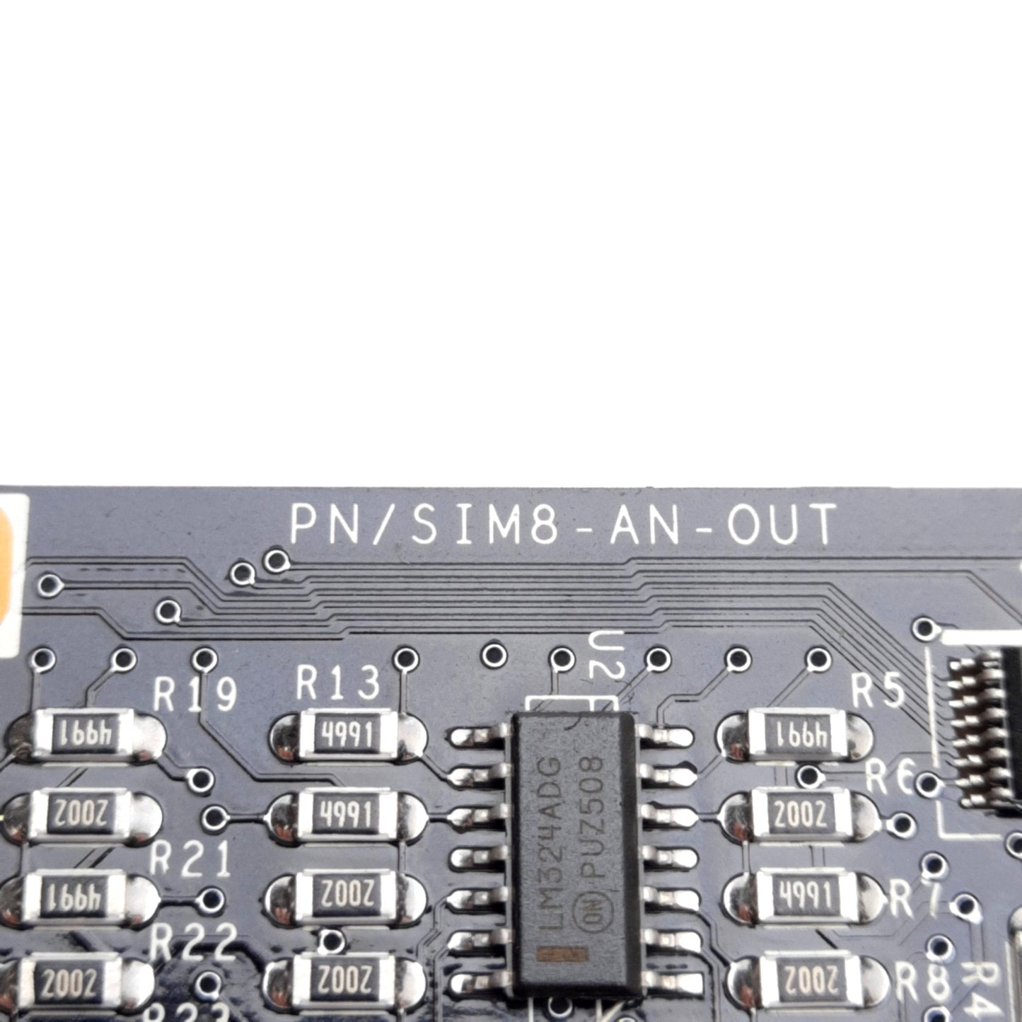 Used Parker SIM8-AN-OUT Analog Output Module, 8 Outputs, +/- 10V, For Use With EVM32