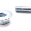 Used Lot of 50 80/20 13171 Drop-In T-Slot Stud Assembly 40 Series M8 x 1.25 x 25mm
