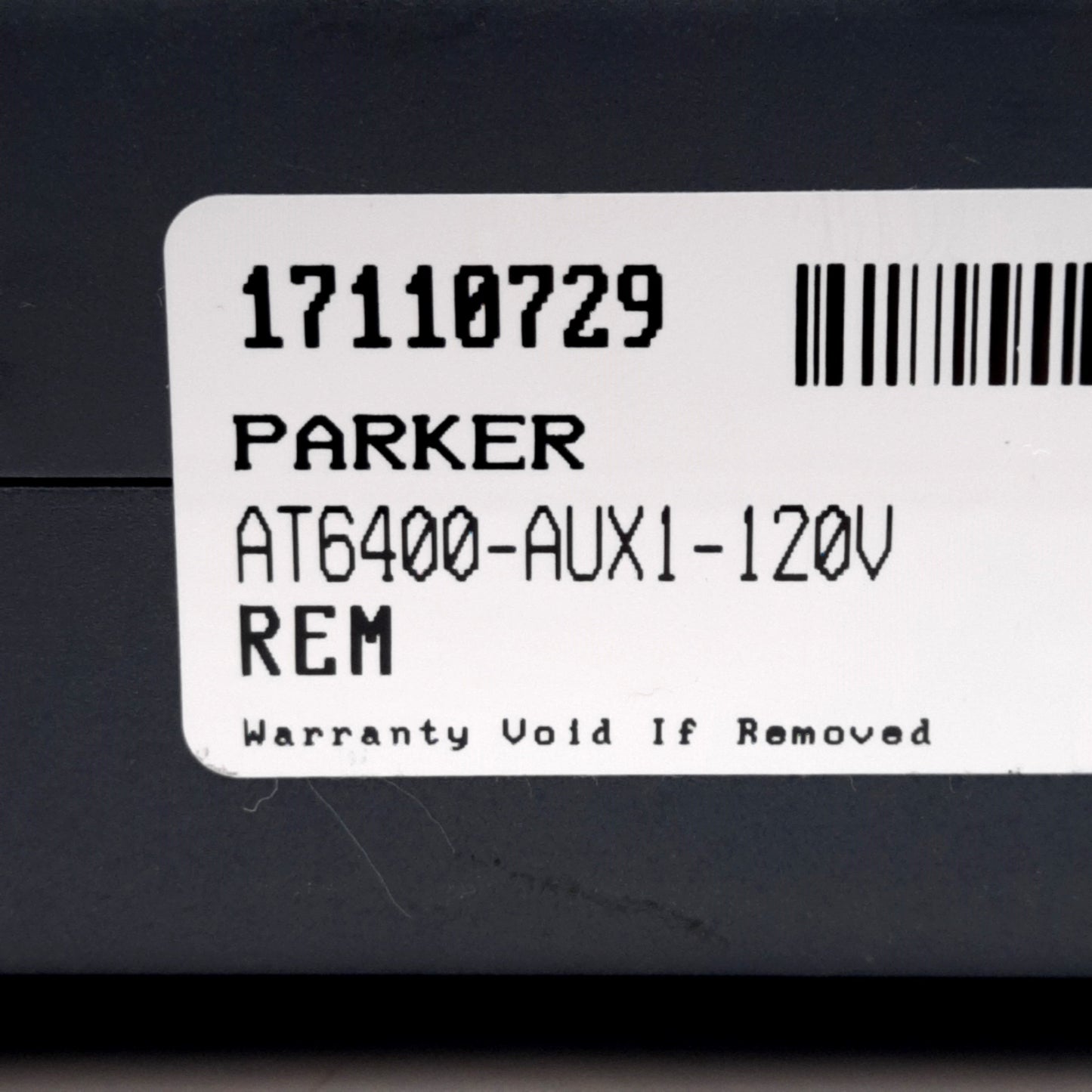 Used Parker Compumotor AT6400-AUX1-120V 4-Axis Indexer Controller, 120VAC 1.5A