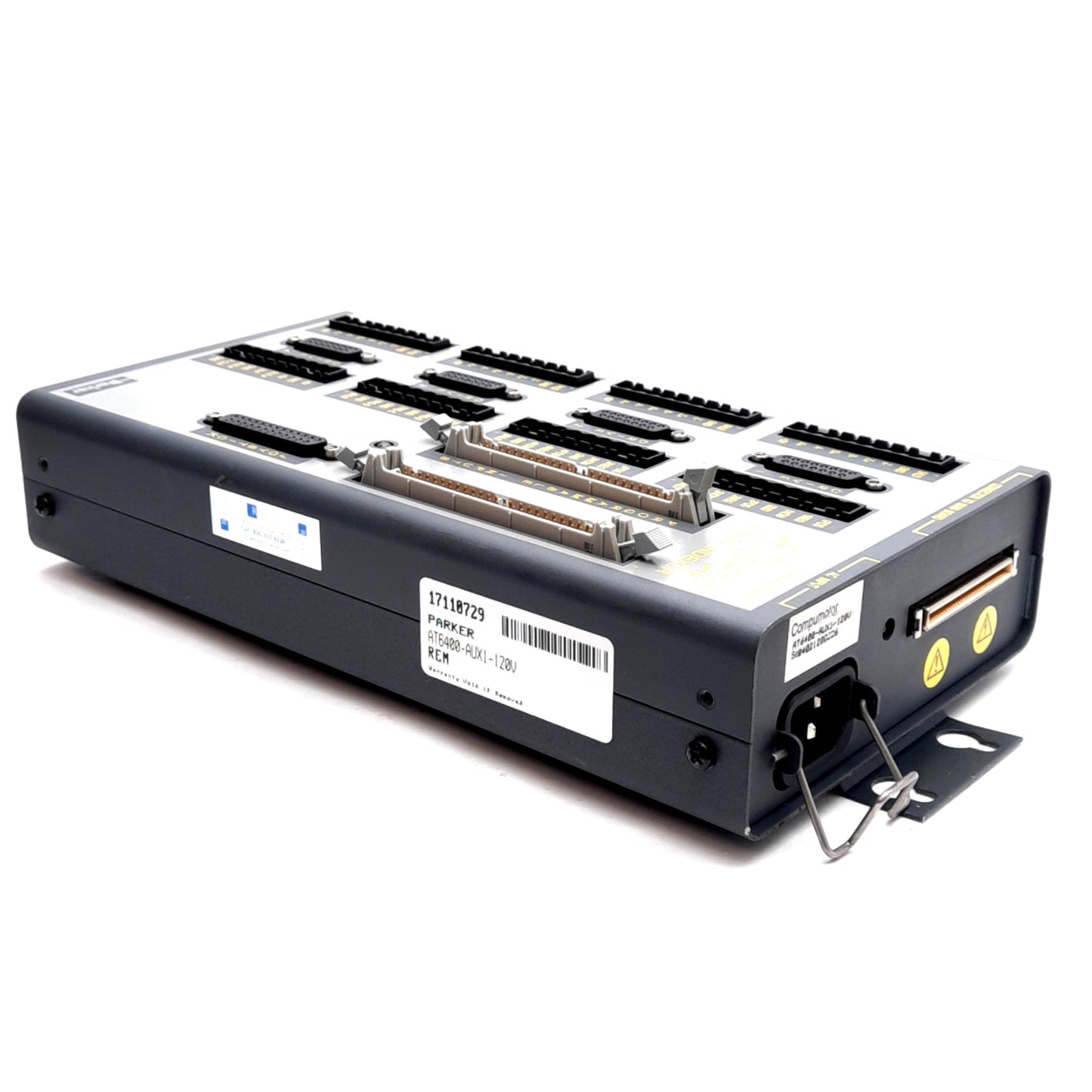Used Parker Compumotor AT6400-AUX1-120V 4-Axis Indexer Controller, 120VAC 1.5A