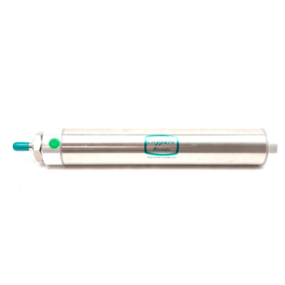 Used Clippard SDR-40-12 Pneumatic Cylinder 2.5in Bore, 12in Stroke, 250psig, 1/4" NPT