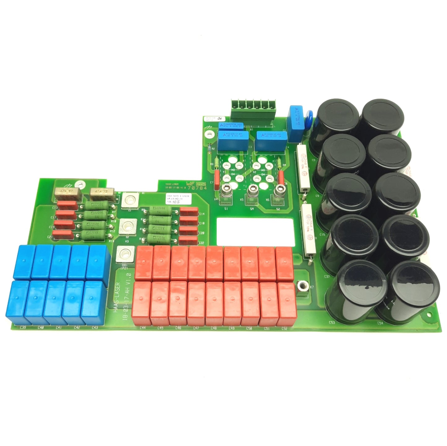Used Trumpf HAAS Laser 18-03-17-AH 05-03-82-00 Capacitor Circuit Board For HL506P
