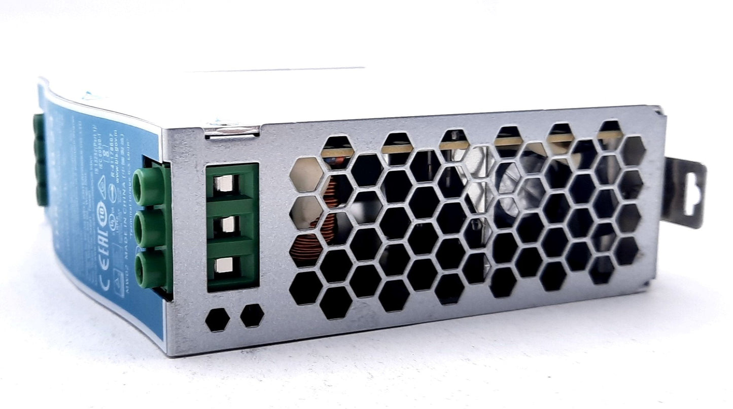 New Mean Well EDR-120-24 Enclosed AC-DC Power Supply 90-240VAC, 24VDC 5A, 120W