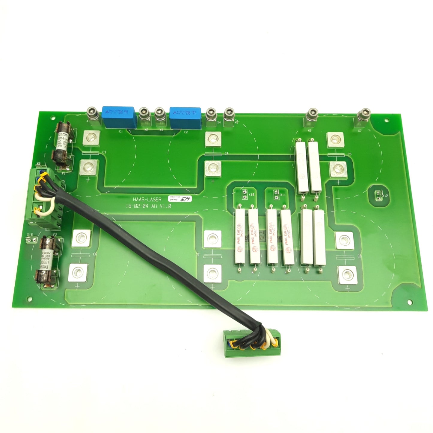 Used Trumpf HAAS LASER 18-02-04-AH Resistor/Fuse Board For HL506P
