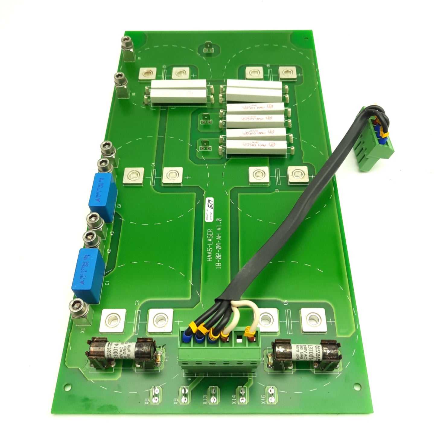 Used Trumpf HAAS LASER 18-02-04-AH Resistor/Fuse Board For HL506P