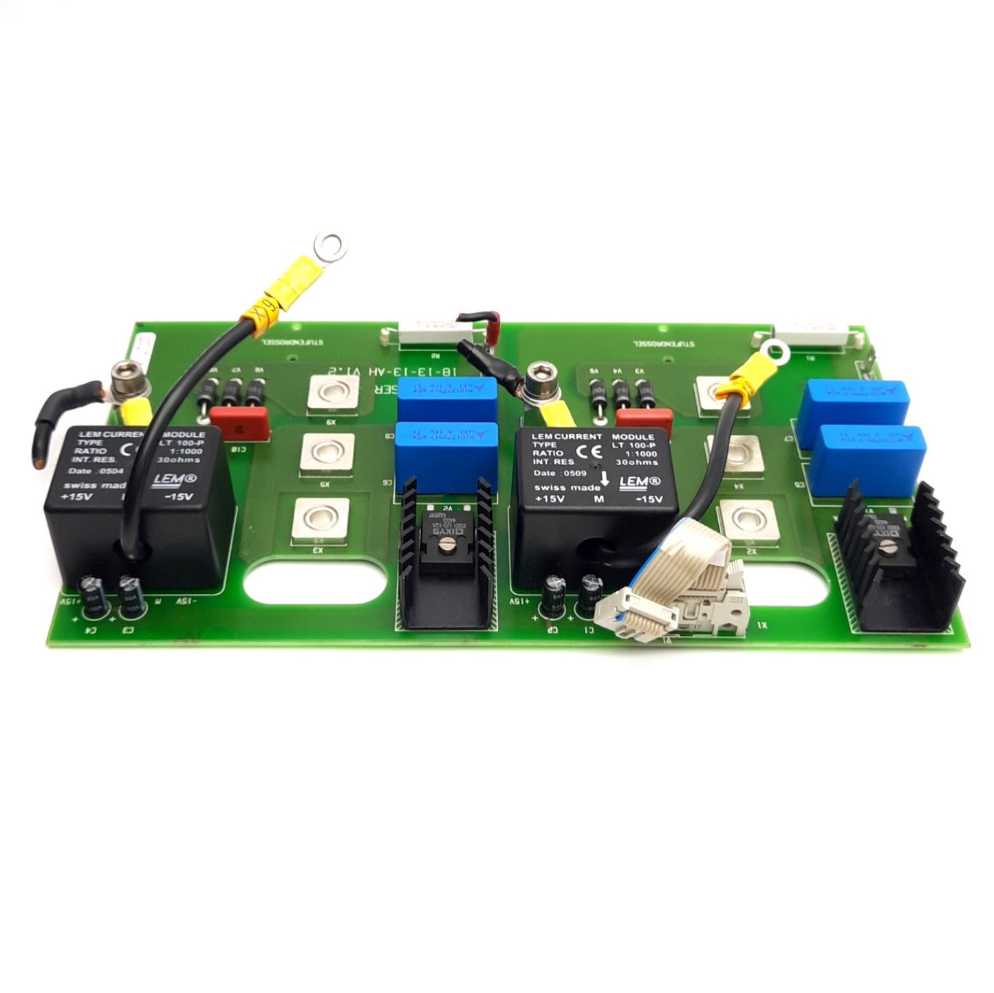 Used Trumpf HAAS LASER 18-13-13-AH Stuffendrossel Current Sensor Board, For HL506P