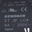 Used Lot of 4 Schrack ST 3F LC4 Relay Socket, 6A 250VAC Rating, For 12/24/48VDC Relay