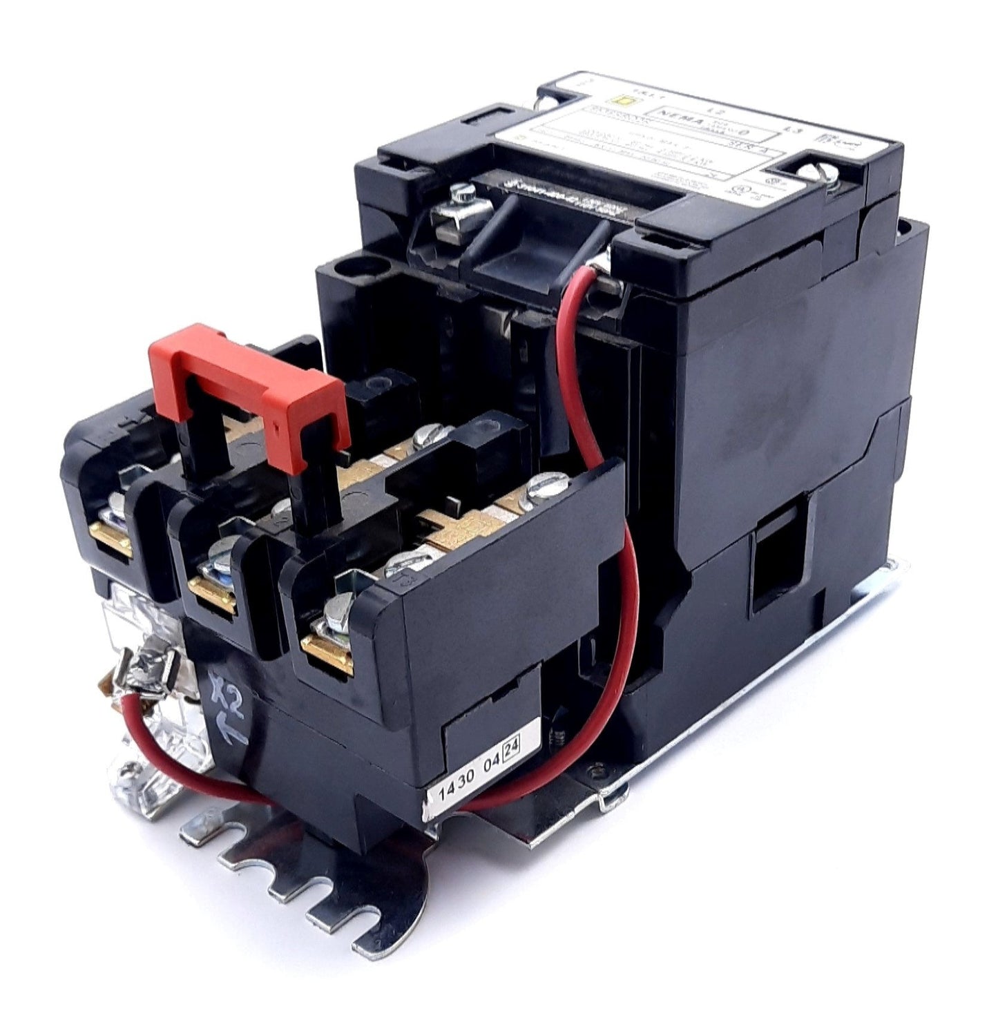 Used Square D 8536SBO2S Magnetic Motor Starter 3 Pole 600VAC 18A 3 Phase 5HP
