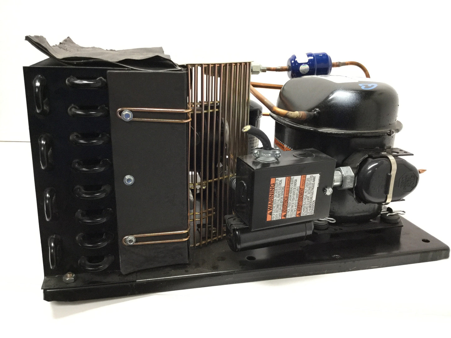 Used Tecumseh AEA2410ZXAXC Indoor Condensing Compressor Unit Air-Cooled 1/4HP 1500BTU