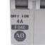 Used Allen Bradley 1492-CB2 F040 Circuit Breaker, 2-Pole, 4A 480VAC/65VDC Rated