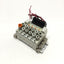 Used Manifold of 4x SMC VQ1170H-5M-C4 Solenoid Valves, 5-Port, 2-Position, 24VDC