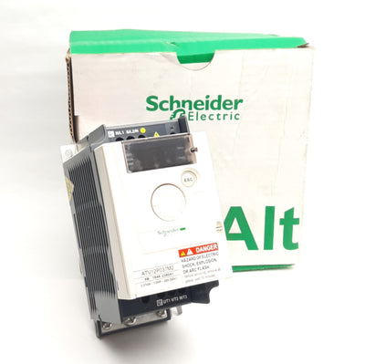New Schneider Electric ATV12P037M2 AC Speed Drive, 1/2HP, 200-240VAC 1-Ph Input