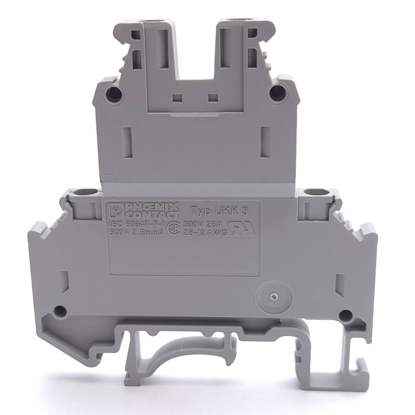 New – Open box Lot of 10 Phoenix Contact UKK 3 2770011 Terminal Block, 2-Level, 24A 500V Rated