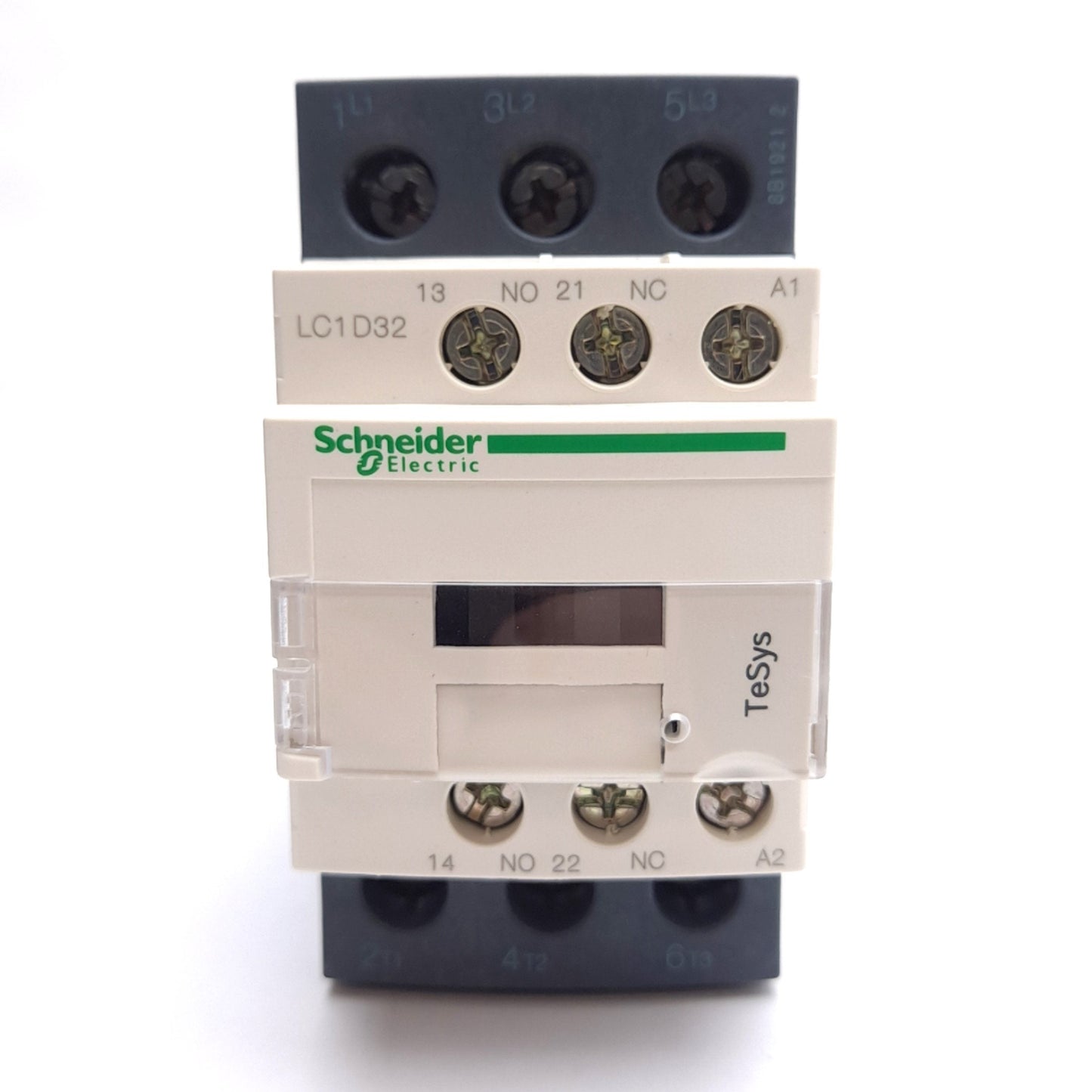 New Schneider Electric LC1D32B7 Contactor, 3-Pole, 32A 600VAC Contact, 24VAC Coil