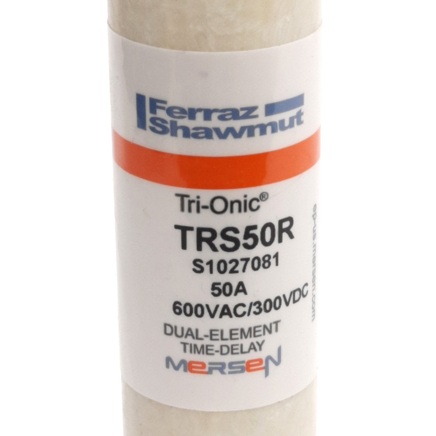 New – Open box Lot of 2 Ferraz Shawmut TRS50R Mersen Time Delay Fuse, 600VAC/300VDC 50A, RK5