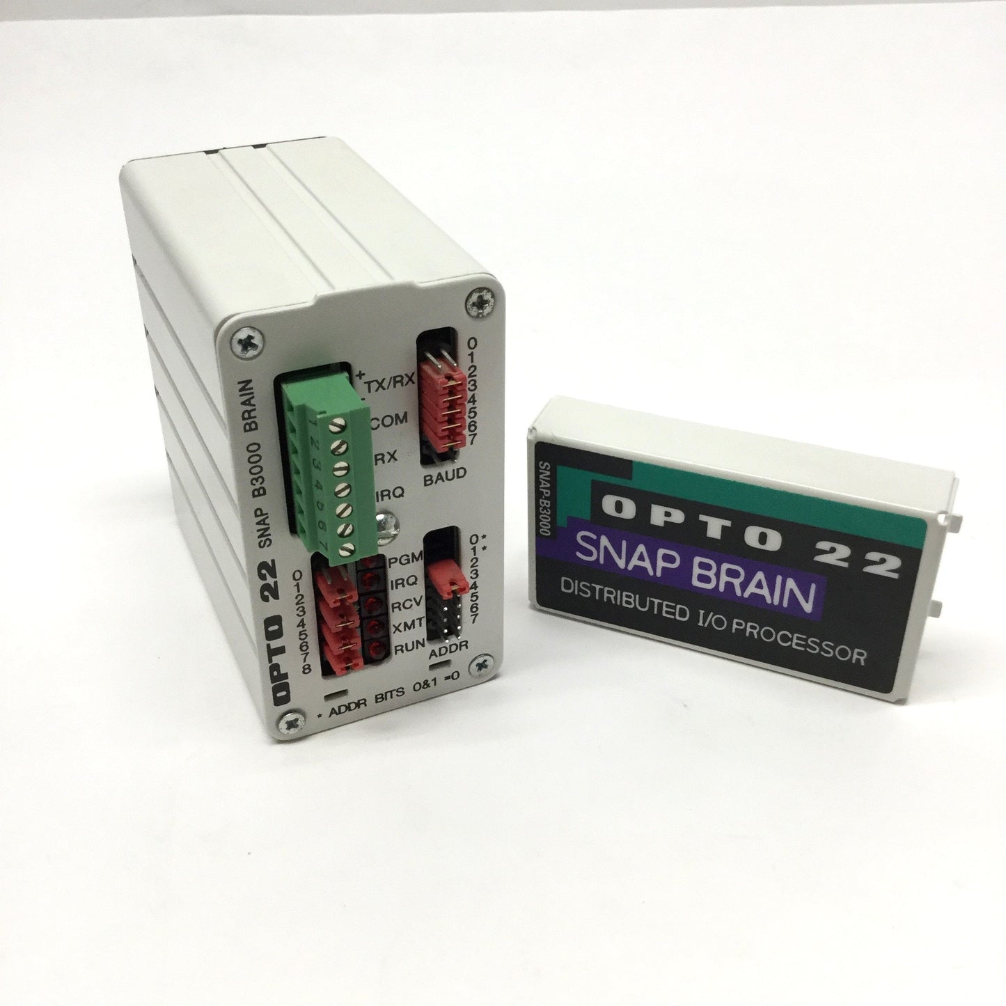 Used Opto 22 SNAP B3000 Analog/Digital Brain I/O Controller Mistic/Optomux Protocol