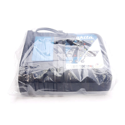 Open box Makita DC18RC Lithium-Ion Rapid Optimum Battery Charger 7.2-18VDC Out, 120VAC In