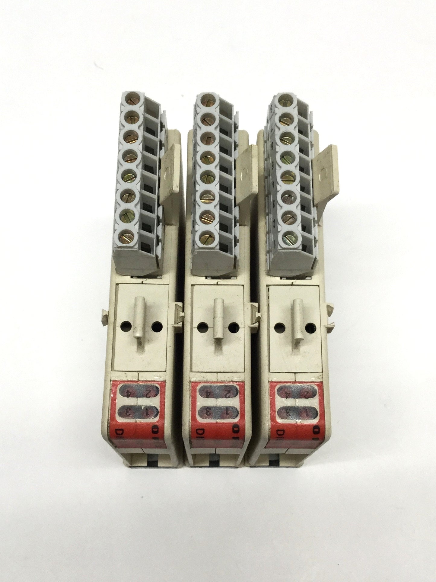 Used Lot of 3 Opto 22 SNAP-ODC5SNK Digital Output Modules, 4-Channel, 5-60VDC Sinking