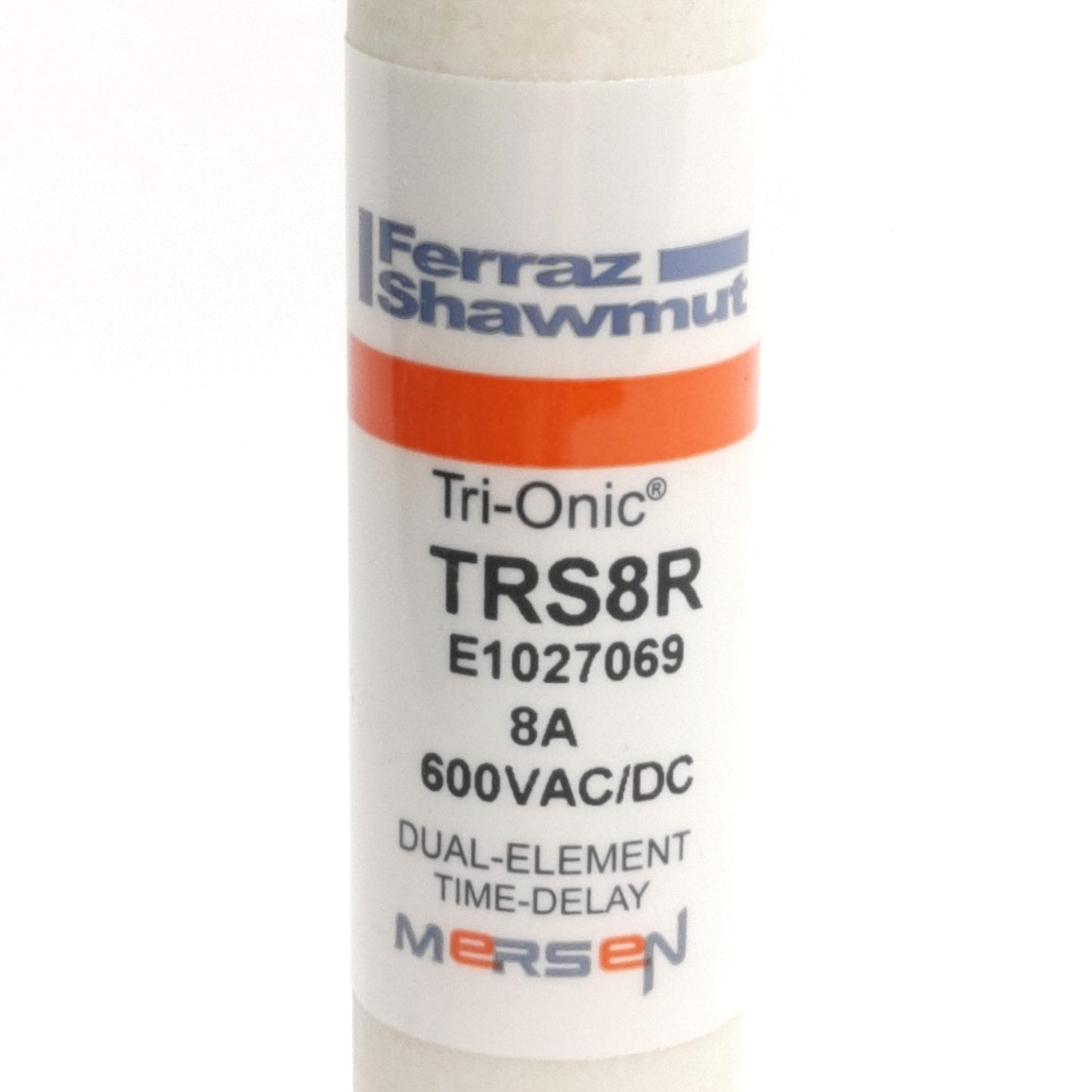 New – Open box Lot of 7 Ferraz Shawmut TRS8 Mersen Time Delay Fuse, 600VAC/DC, 8A, Class RK5