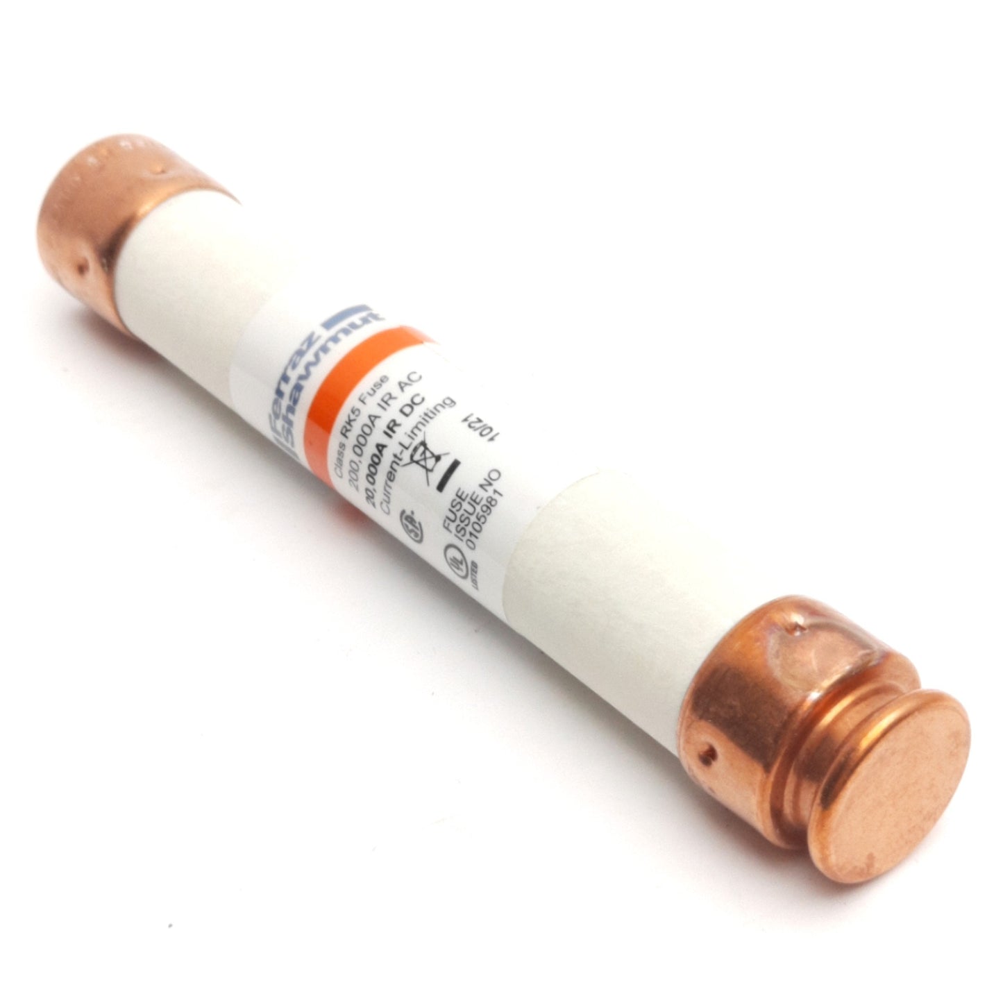 New – Open box Lot of 7 Ferraz Shawmut TRS8 Mersen Time Delay Fuse, 600VAC/DC, 8A, Class RK5