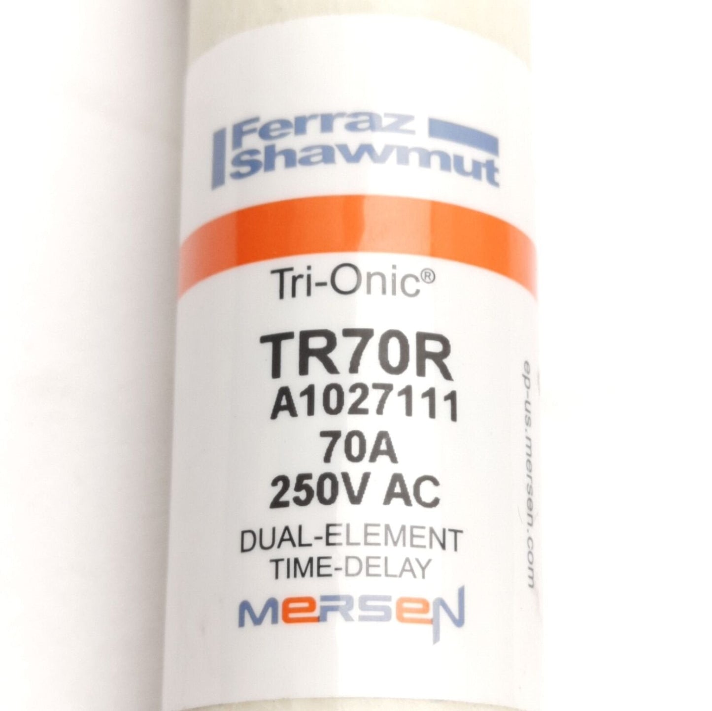 New – Open box Lot of 3 Ferraz Shawmut TR70R Mersen Time Delay Fuse, 240VAC 70A, Class RK5