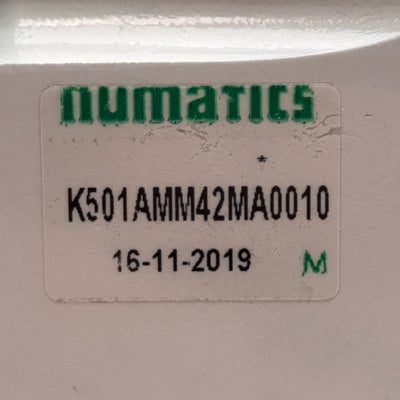 New – Open box Numatics K501AMM42MA0010 Manifold With (4x) R501A2B40MA00F1 Solenoid Valves