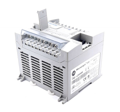 Used Allen Bradley 1762-L24AWAR MicroLogix 1200 24 Point Controller 100-120VAC