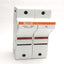 New – Open box Ferraz Shawmut Mersen US6J2I Fuse Holder, 2-Pole, Class J, 600VAC/DC, 60A