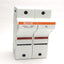 New – Open box Ferraz Shawmut Mersen US6J2I Fuse Holder, 2-Pole, Class J, 600VAC/DC, 60A