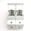 New – Open box Ferraz Shawmut Mersen US6J2I Fuse Holder, 2-Pole, Class J, 600VAC/DC, 60A