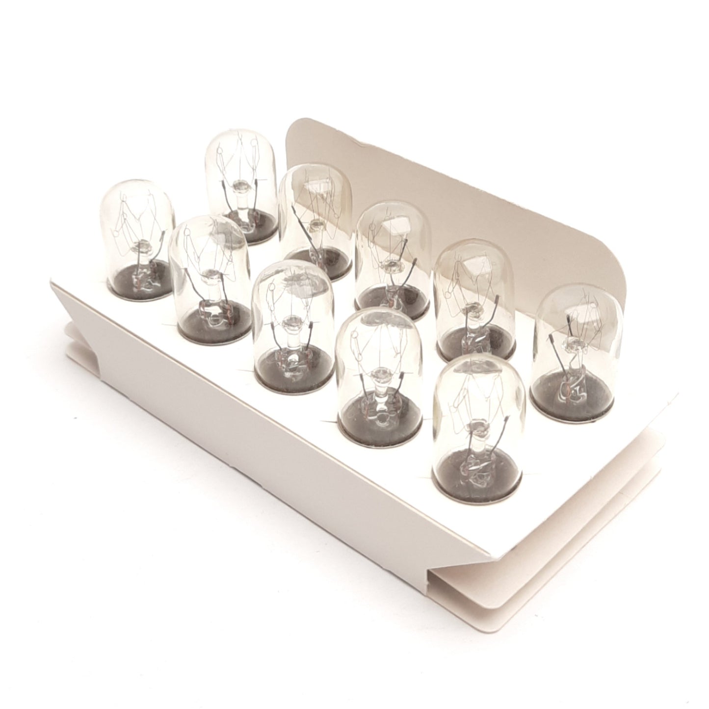 New Lot of 10 Schneider Electric DL1BLG Harmony Incandescent Bulbs, 120VAC/DC, 10W
