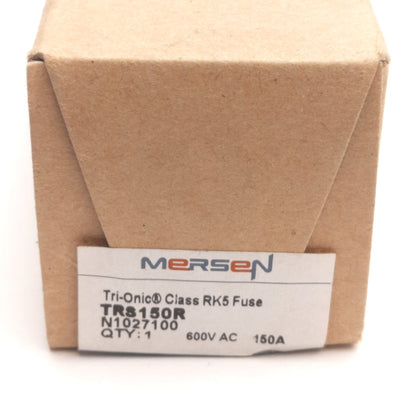 New Ferraz Shawmut TRS150R Mersen Time Delay Fuse, 150A, 600VAC/DC, Class RK5