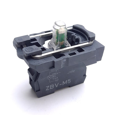 New – Open box Schneider Electric ZBVM5 LED Light Block, Orange Steady, 230-240VAC, 14mA