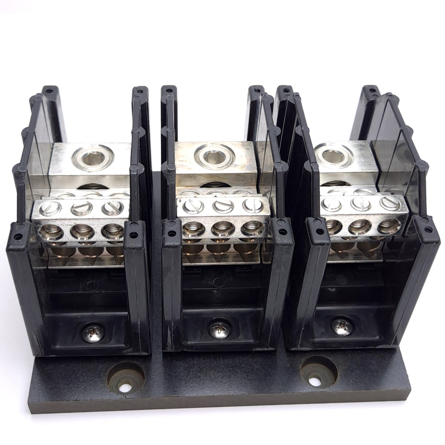 New – Open box Eaton Bussmann PDB371-3 Power Distribution Block, 3-Pole, 600V 310A