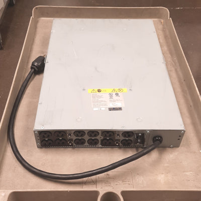 Used APC AP9626 Step-Down Transformer, 208VAC Input, 120VAC Output, 5-20 Receptacles
