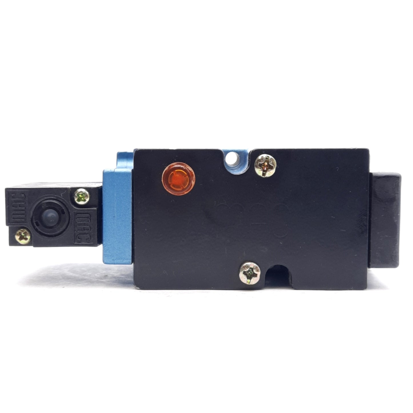 Used MAC 82A-KC-000-TP-DDAP-1DA Solenoid Valve, 4-Way 2-Position, 150PSI, 24VDC Coil