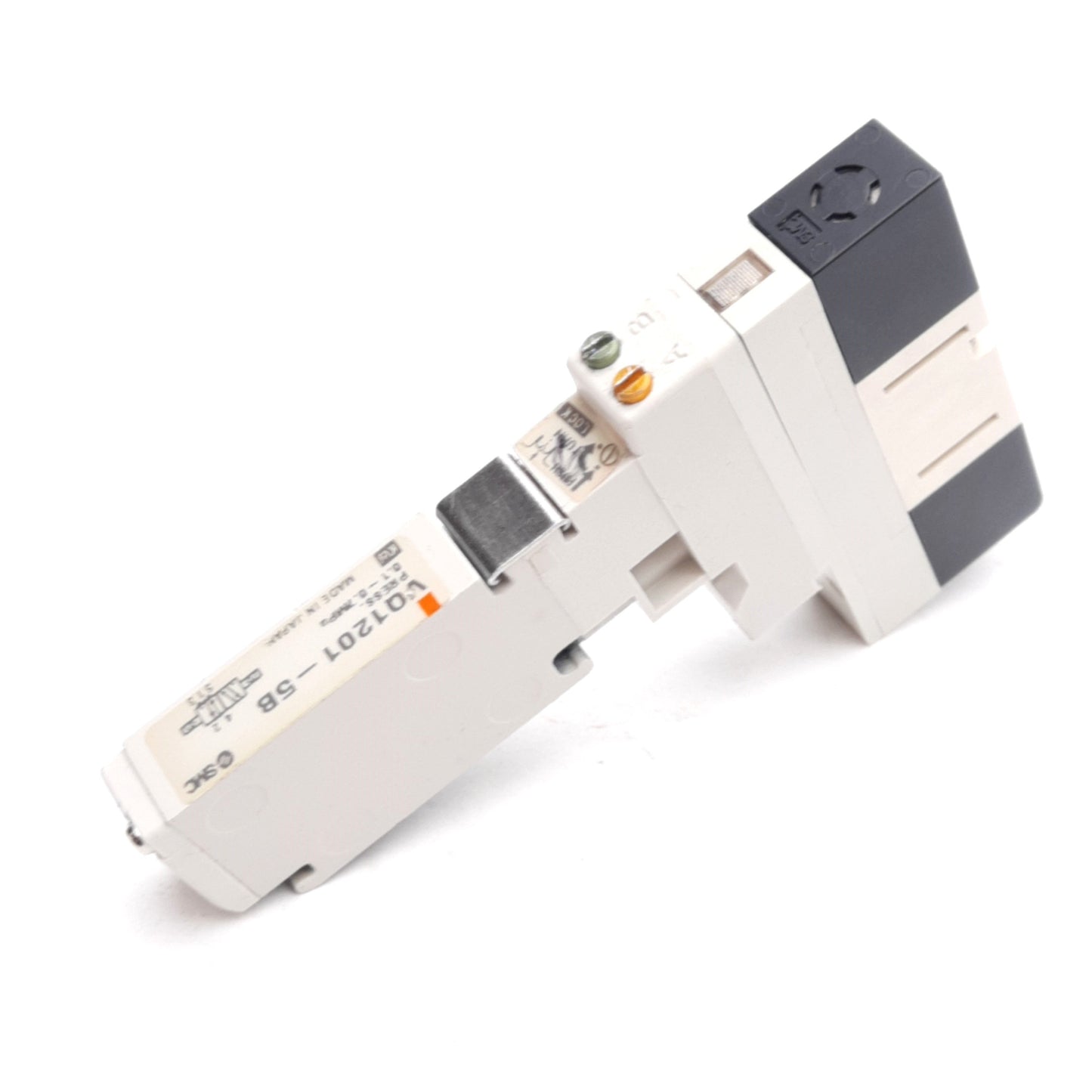 Used SMC VQ1201-5B Solenoid Valve, 2-Position Double, 0.1-0.7MPa, 24VDC Coil