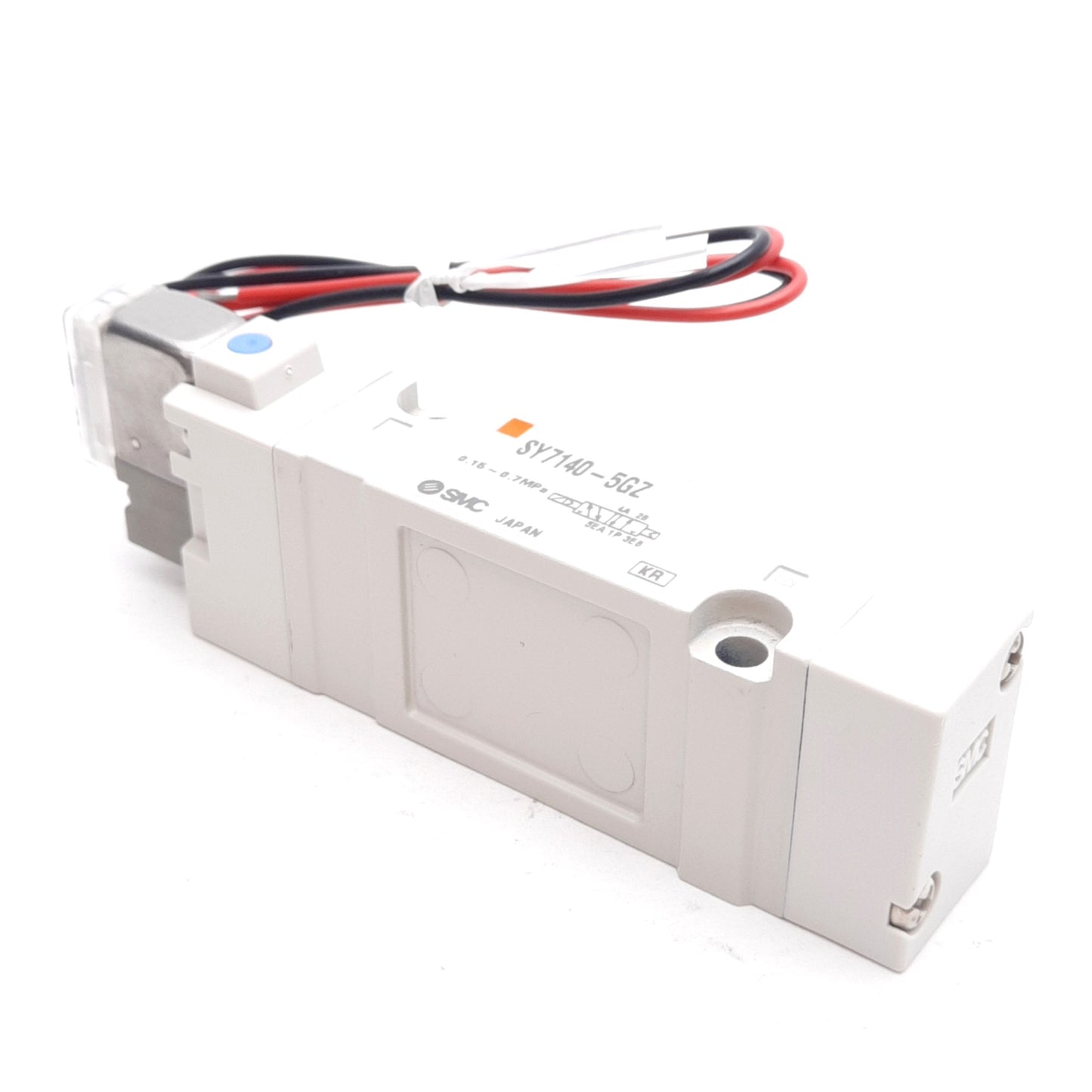 New SMC SY7140-5GZ Solenoid Valve, 2 Position Single, 0.15-0.7MPa, 24VDC Coil
