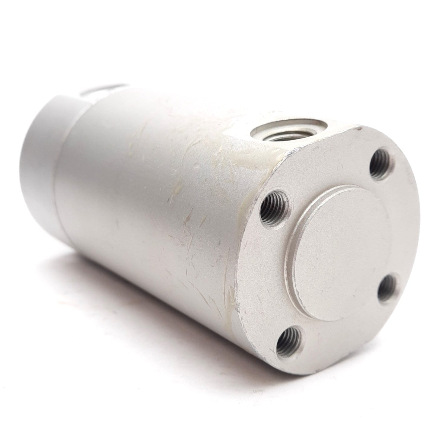 Used SMC NCGBN40-0050 Pneumatic Cylinder, ø1.5in Bore, 1/2in Stroke, 150PSI, NPT1/8