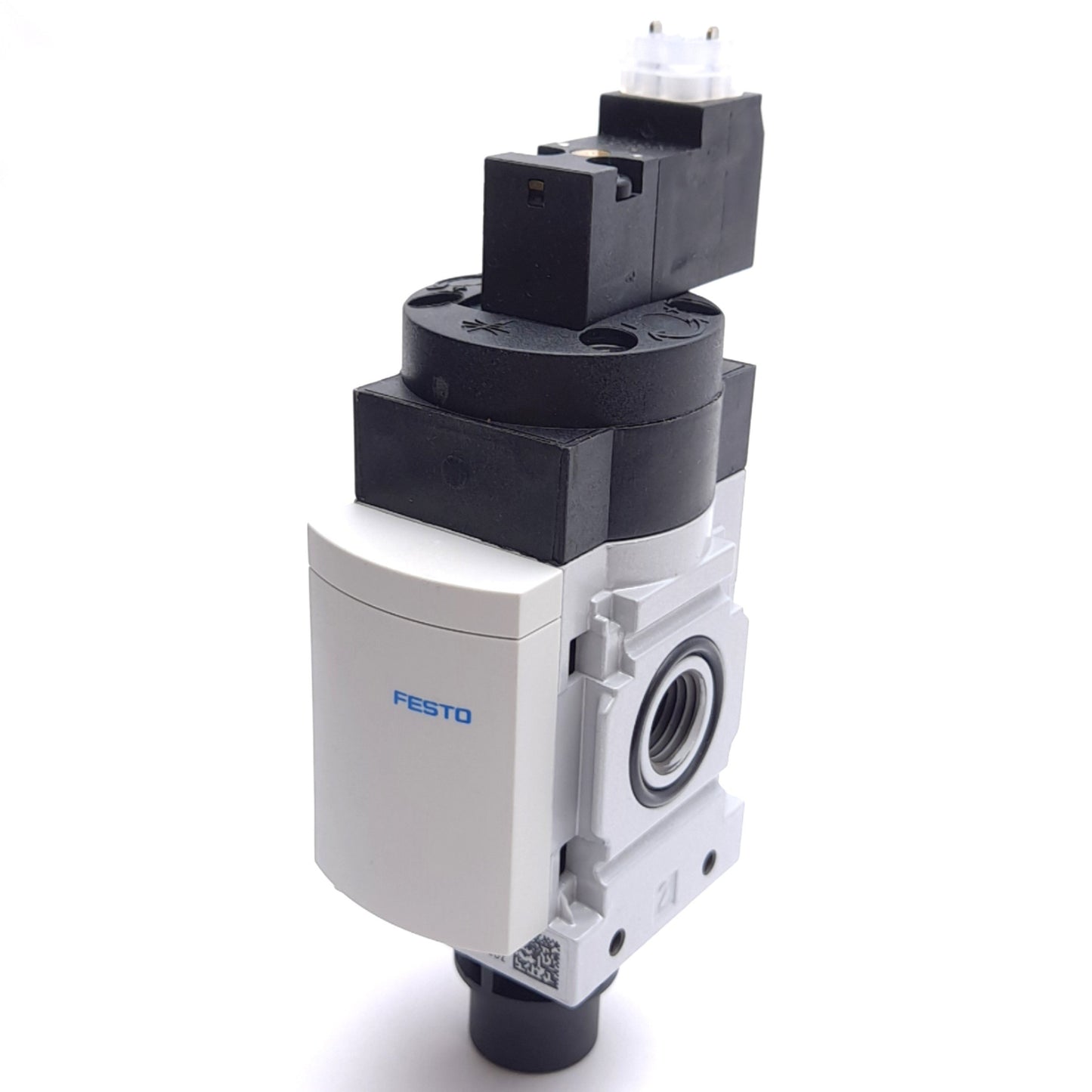 New – Open box Festo MS4N-EE-1/4-10V24 Shut Off Valve 3/2 Normally Closed 2000 l/min 24VDC Coil
