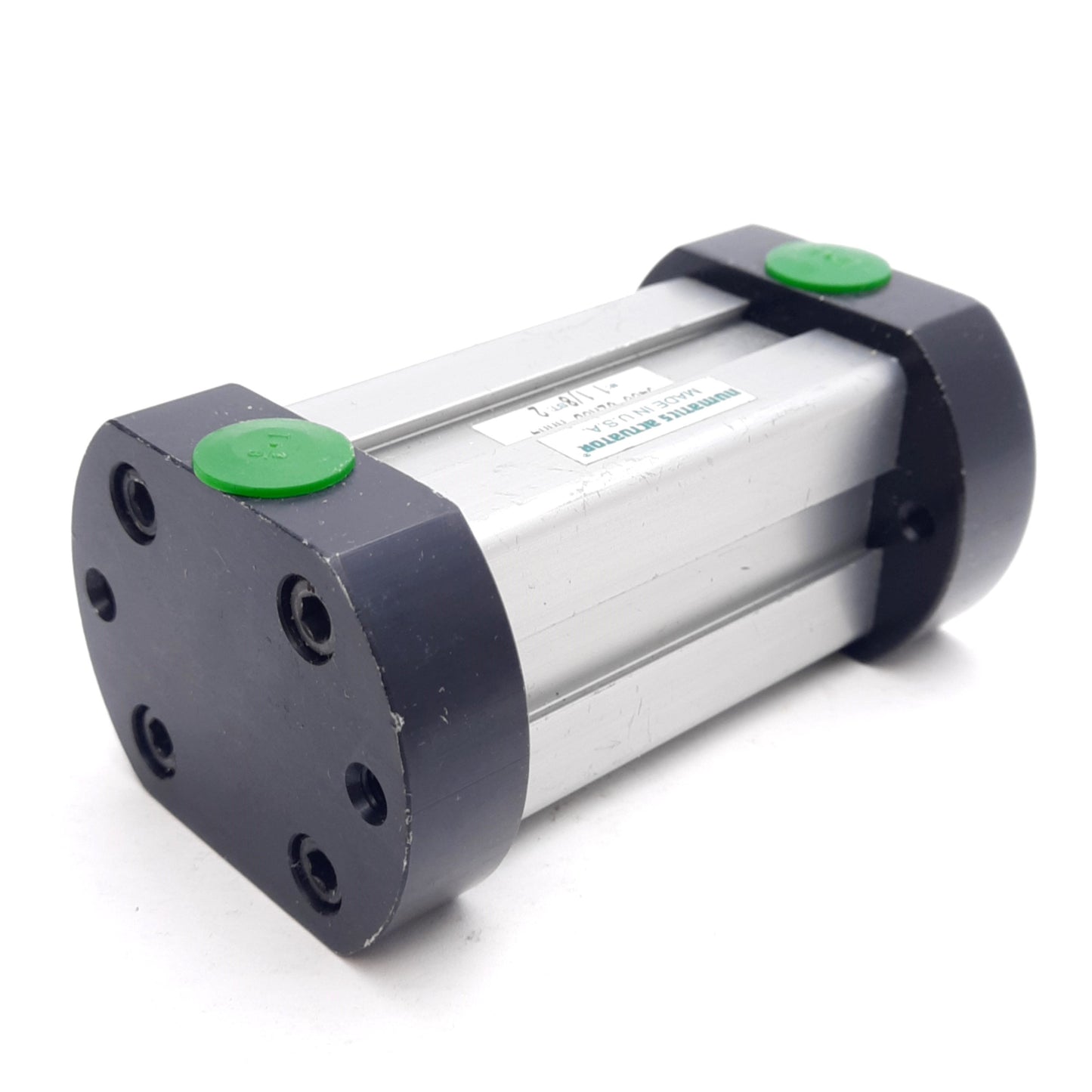 Used Numatics S4CG-02A3B-AAA4 Compact Cylinder, ø1.125in Bore, 2in Stroke, 1/8in NPTF