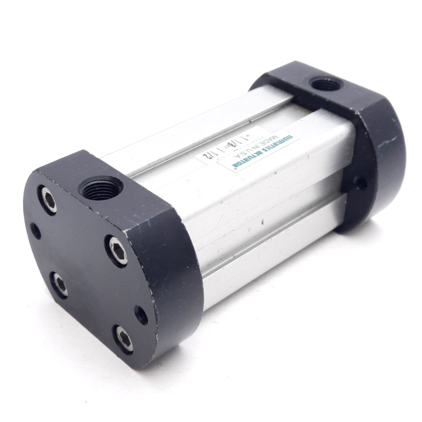 Used Numatics S4CG-01I3B-AAA2 Compact Cylinder ø1.125in Bore 1.5in Stroke 1/8in NPTF